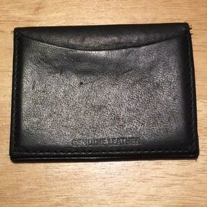 Genuine Leather Business Card Holder